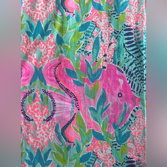 EUC (Worn Once) Lilly Pulitzer Monterrey Maxi Dress Multi Reeflections Print - Picture 2 of 7